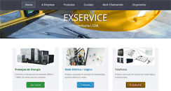 Desktop Screenshot of exservice.com.br